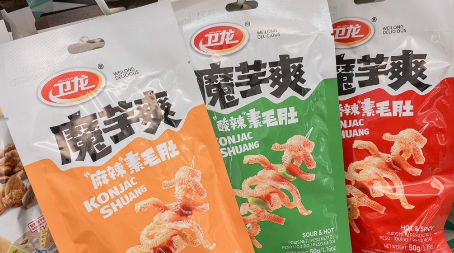 圖為魔芋爽。圖片來(lái)源：臺(tái)灣《聯(lián)合報(bào)》楊雅婷攝。